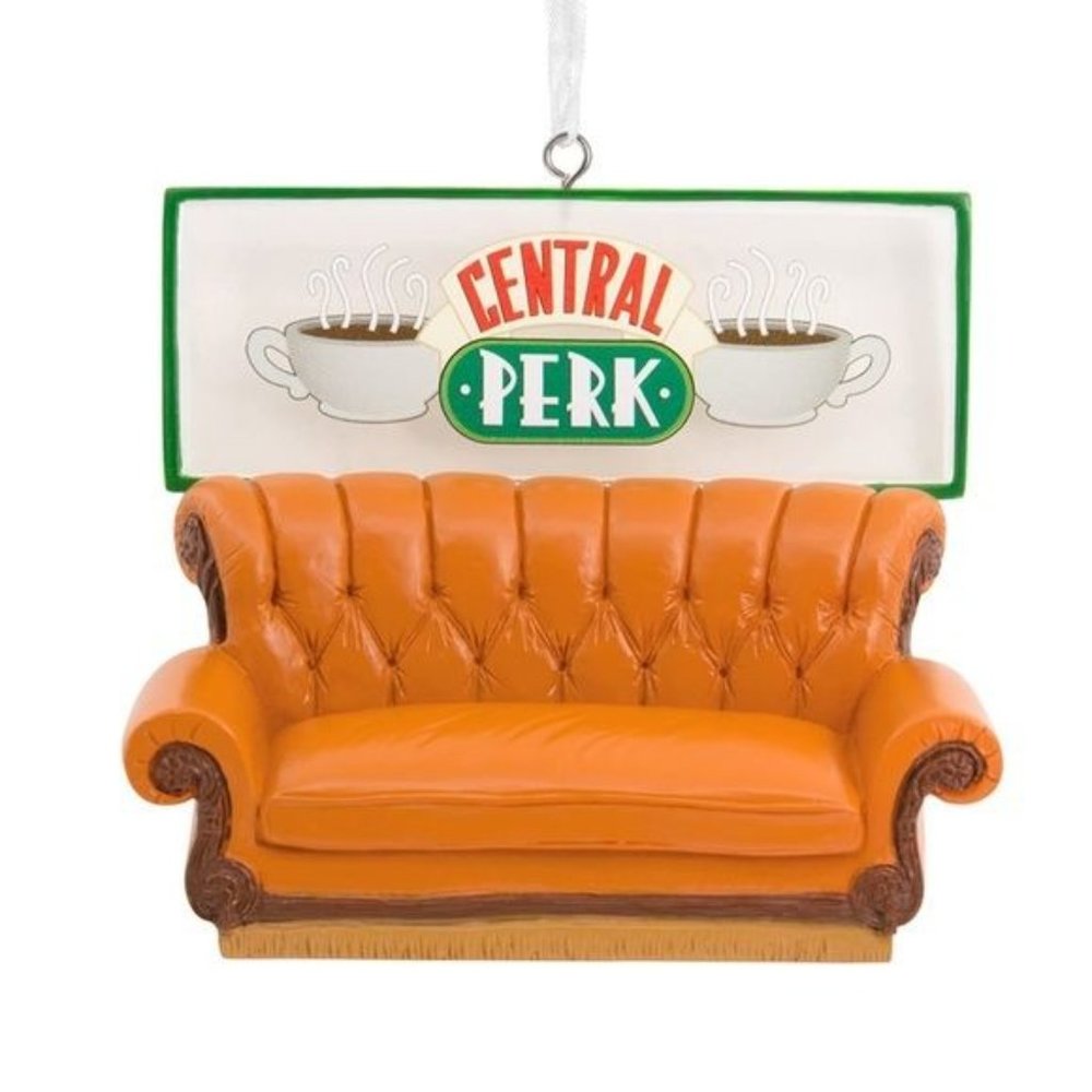 Hallmark Friends Central Perk Christmas Couch Ornament Café - Picture 3 of 3